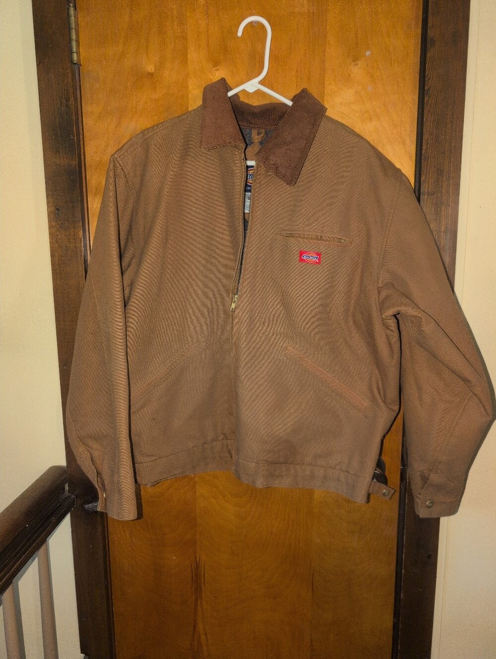 Dickies Mens Large Vintage Canvas Work jacket